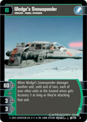 Wedge's Snowspeeder (A) - Foil